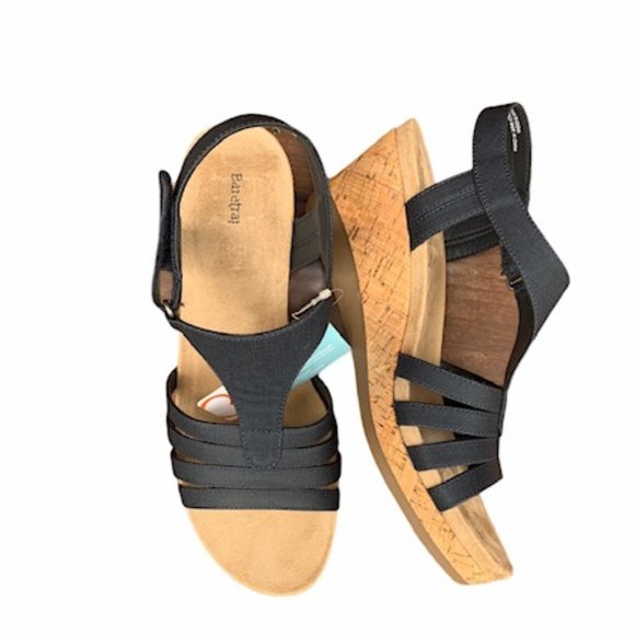 baretraps navy sandals